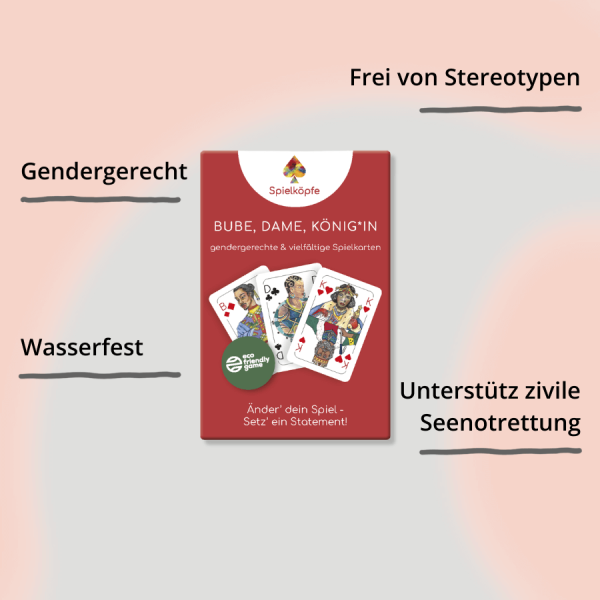 Spielkarten - Komplettes Deck (100 % Kunststoff) Angebot – Bild 2