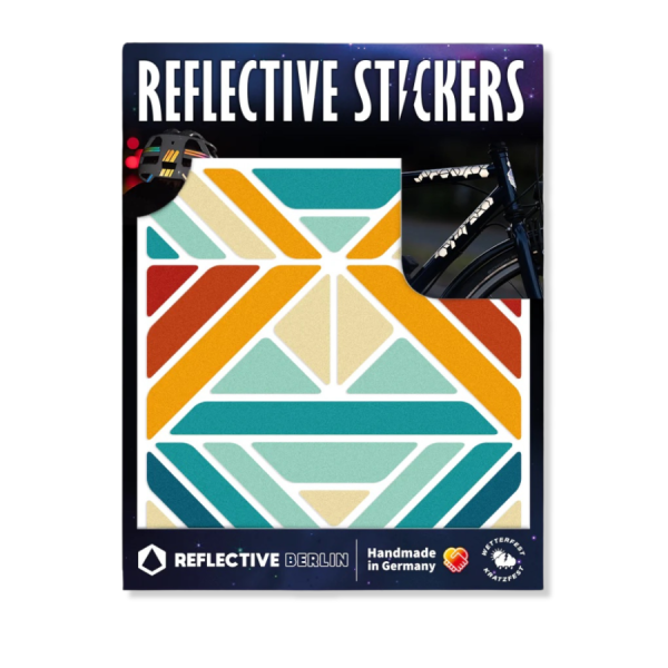 Reflektierende Sticker & Formen – Größe M (verschied. Designs) Angebot