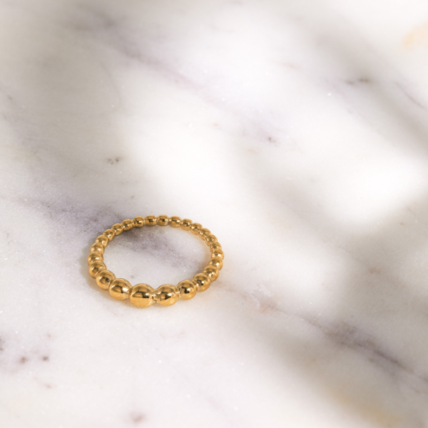 Beady Ring Silber Angebot – Bild 3