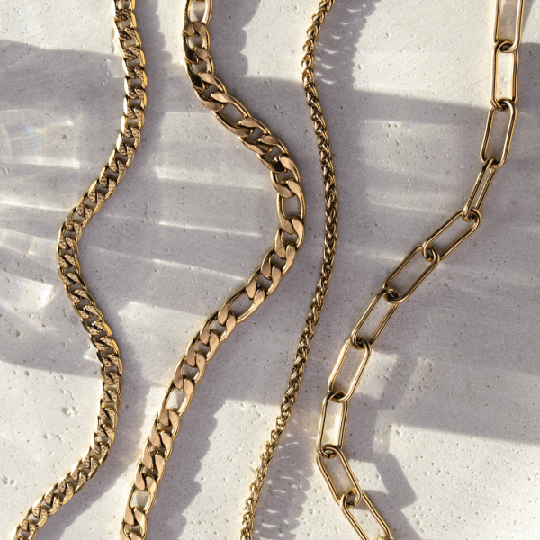 Cuban Chain Necklace Gold Schn?ppchen – Bild 5