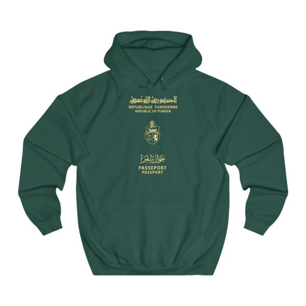 Sweatshirt Passeport Tunisien unisexe Online-Verkauf