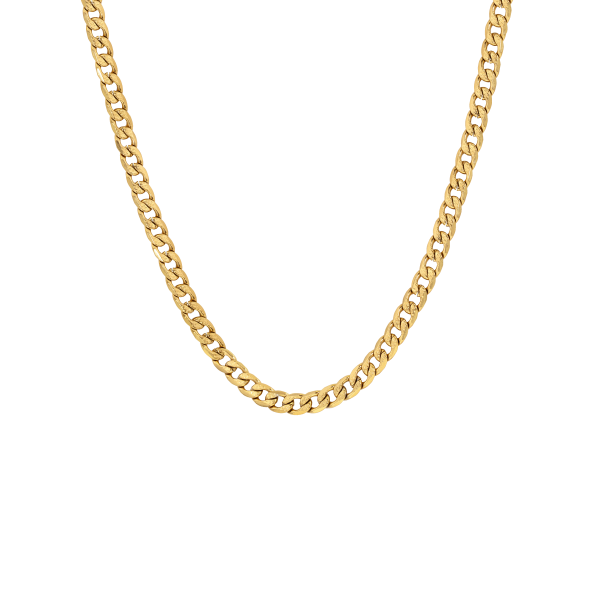 Cuban Chain Necklace Gold Schn?ppchen