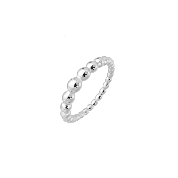 Beady Ring Silber Angebot