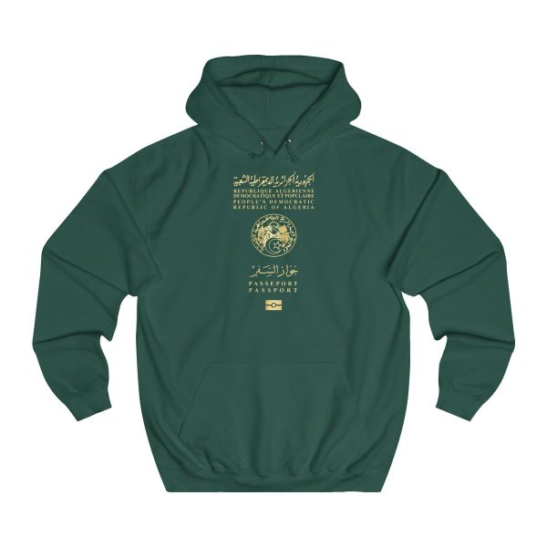Sweatshirt Passeport Algérien unisexe Online